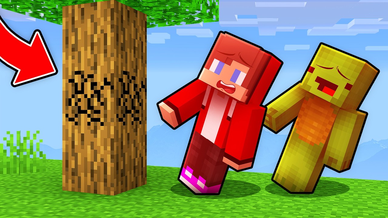 Mikey and JJ Can’t Touch Wood in Minecraft (Maizen)