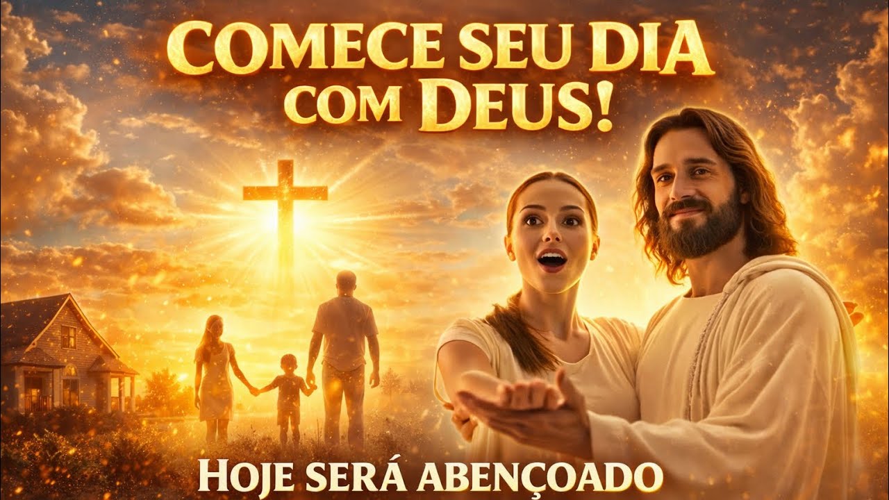 ORAÇÃO DA MANHÃ PODEROSA | Comece o Dia com Deus e Entregue Tudo a Ele