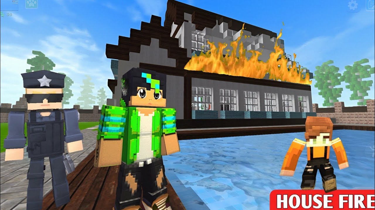 Jack house bomb blast in party craft|School party craft new police station