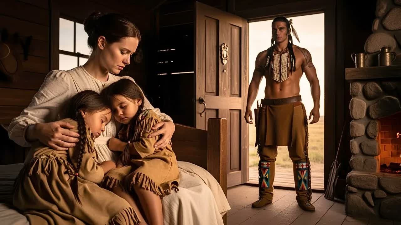 Comanche Kriegers Tochter verschwanden zusammengerollt auf der Brust der weissen Frau gefunden