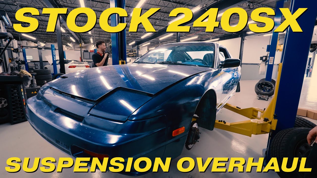 Complete Suspension Refresh on a Stock Nissan 240SX (S13)