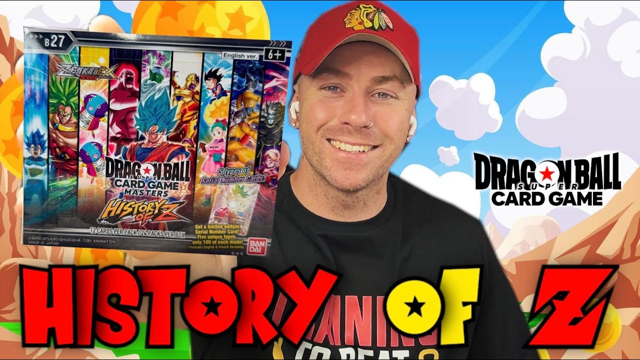 The Newest & Greatest set HISTORY OF Z Booster Box! 😱 Dragonball Super Card Game!
