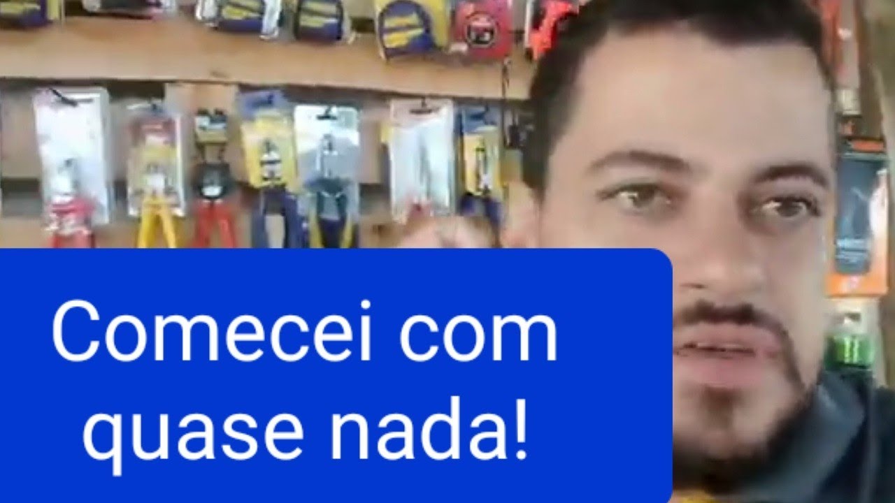 Montei a Loja de Ferramentas e Materiais de Construção!