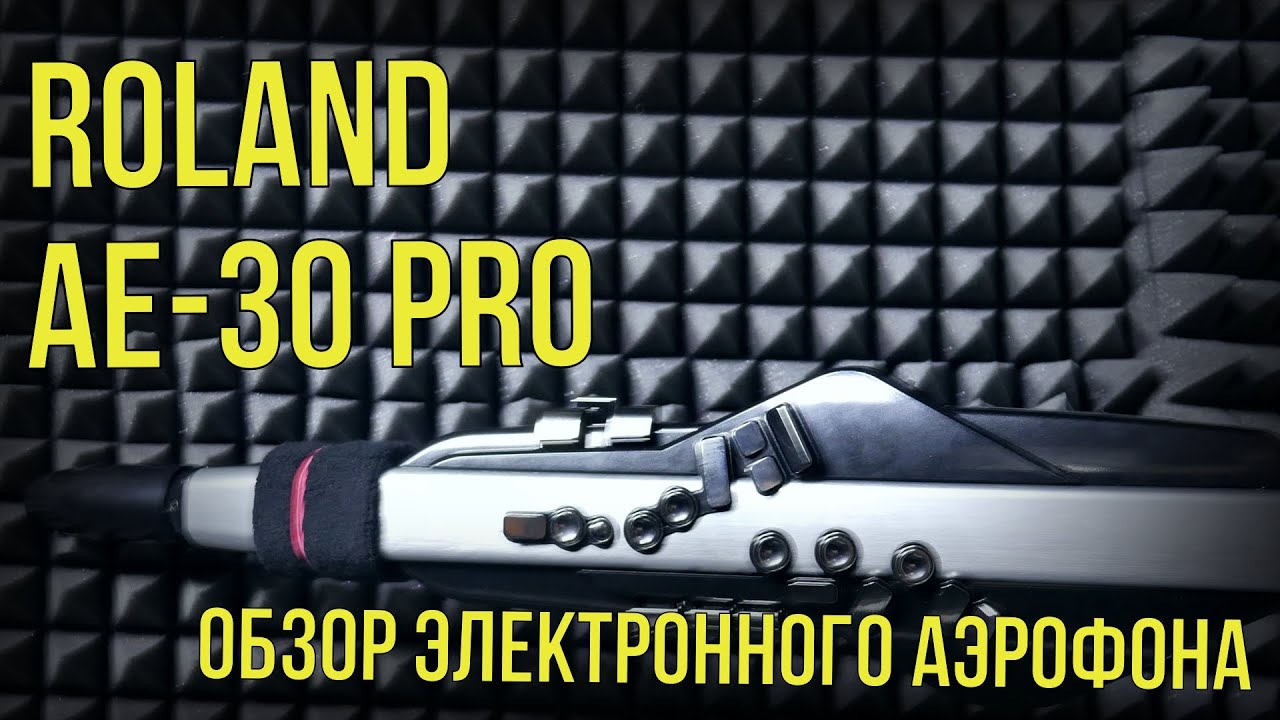 Аэрофон Roland AE 30 Pro. Обзор электронного аэрофона