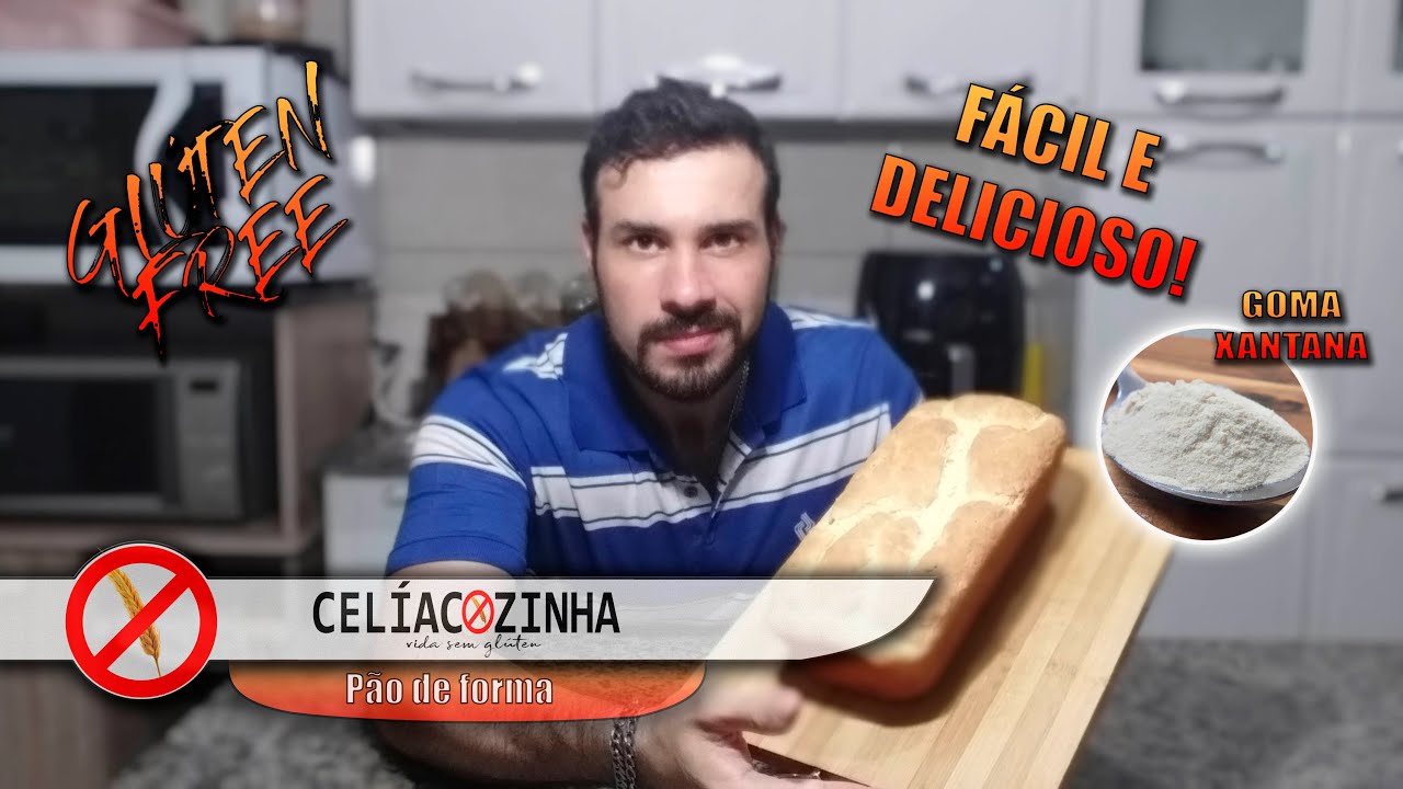 COMO FAZER PÃO DE FORMA SEM GLÚTEN: o mais fácil e gostoso do mundo