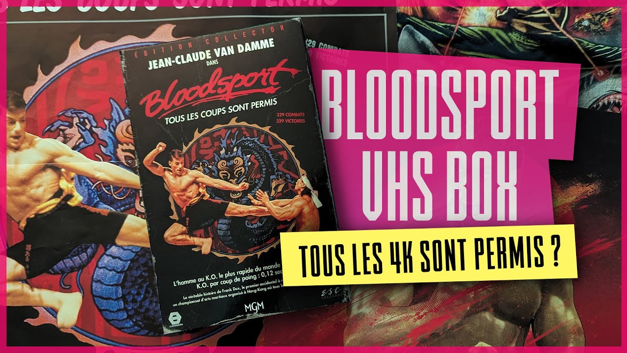 🤛 Bloodsport VHS BOX - Présentation