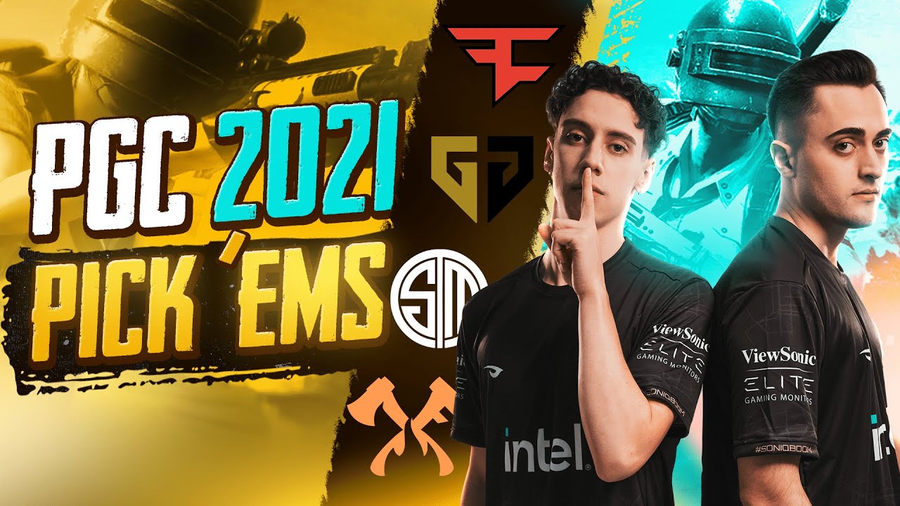 Soniqs PUBG Creates The BEST PGC 2021 Team | Pick 'Ems Challenge