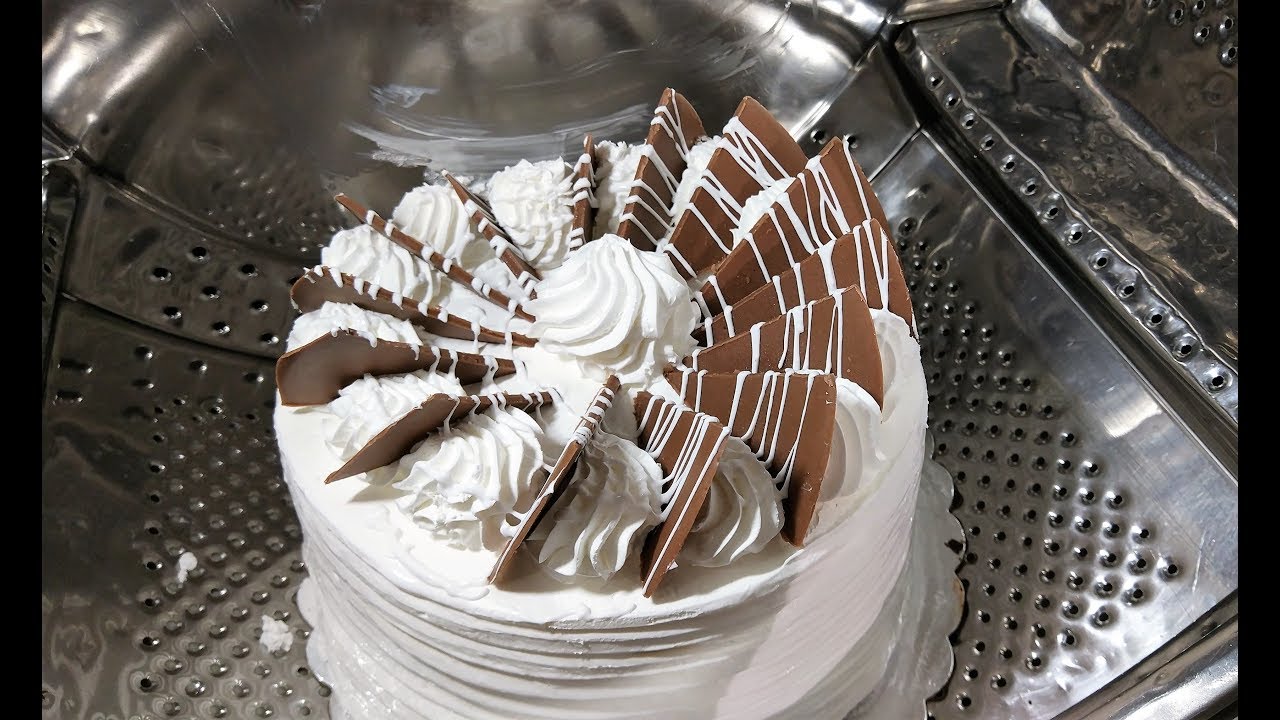 Experiment - Cake - in a Washing Machine - Centrifuge