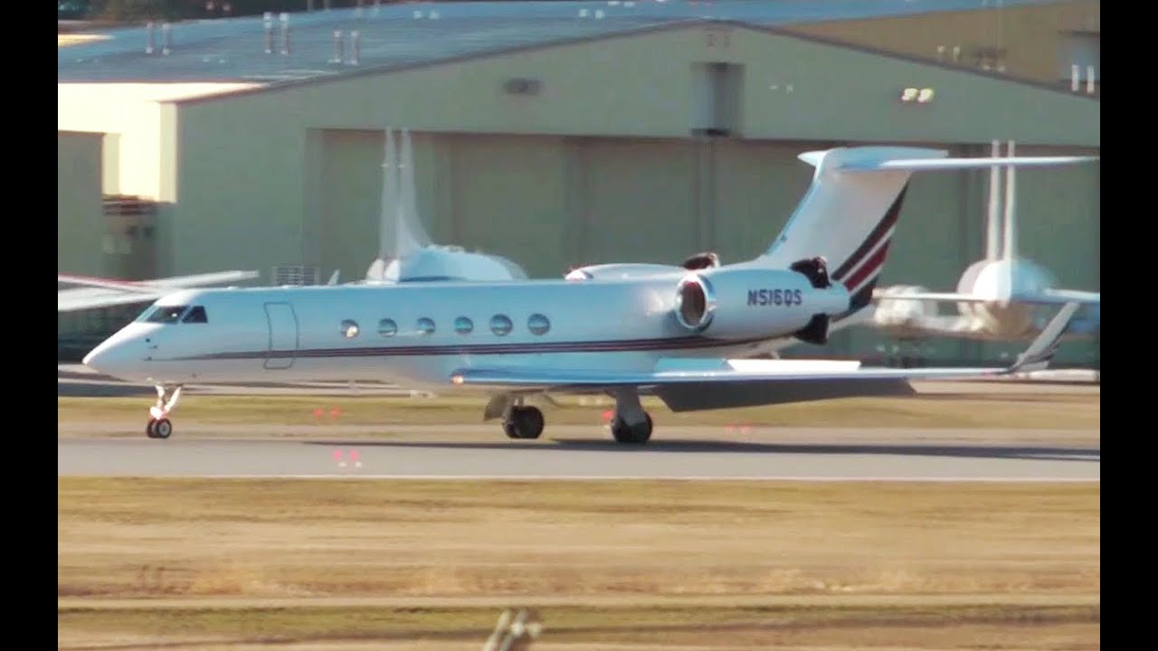 Gulfstream GV Approach and Landing