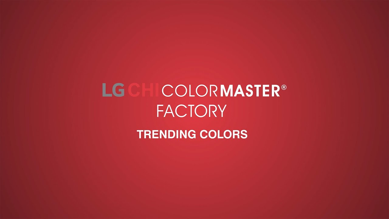 CHI Color Master – Trending Colors