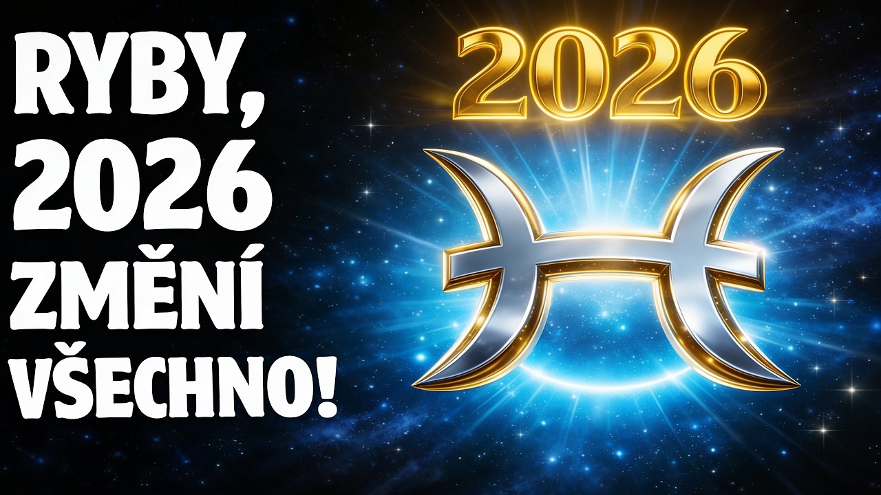 🇨🇿 RYBY, ROK 2026 ZNIČÍ ILUZE A DÁ TI SÍLU 🌊♓ (Šokující Pravda)