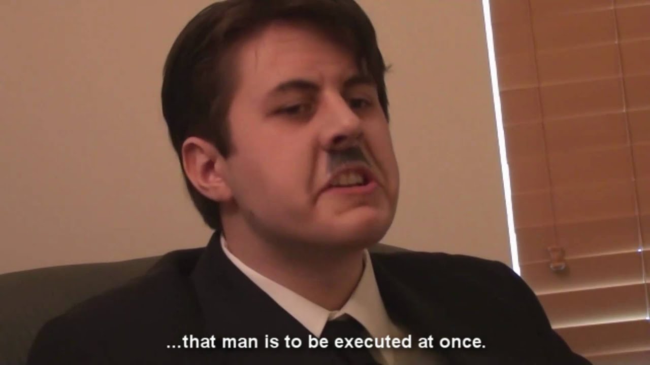 Scene Reenactment: Hitler Is Informed (with Original Subtitles)