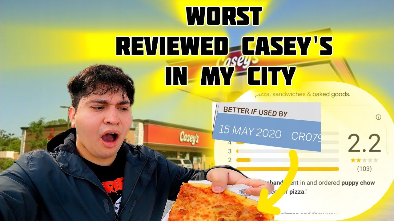 Worst Reviewed Casey's Gas Station In My City @CaseysGenStore #food #makethisgoviral #expiredfood