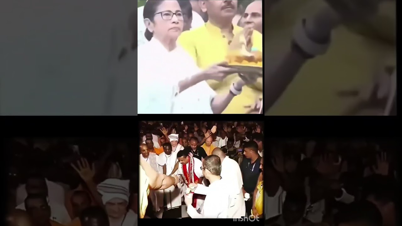 bjp vs tmc 😯😯#mamatabanerjee #bjp #narendramodi #tmc #election #eid #viralshort #short