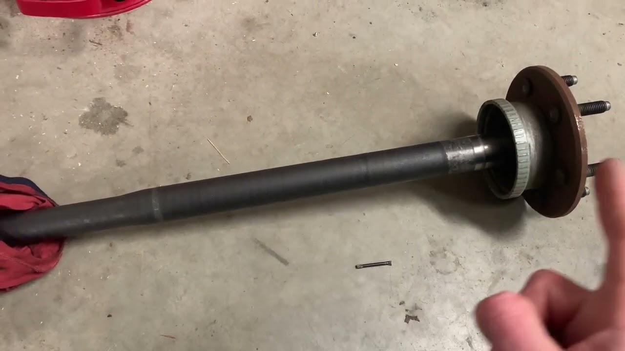 F150 rear axle shaft bent 9.75 Ford