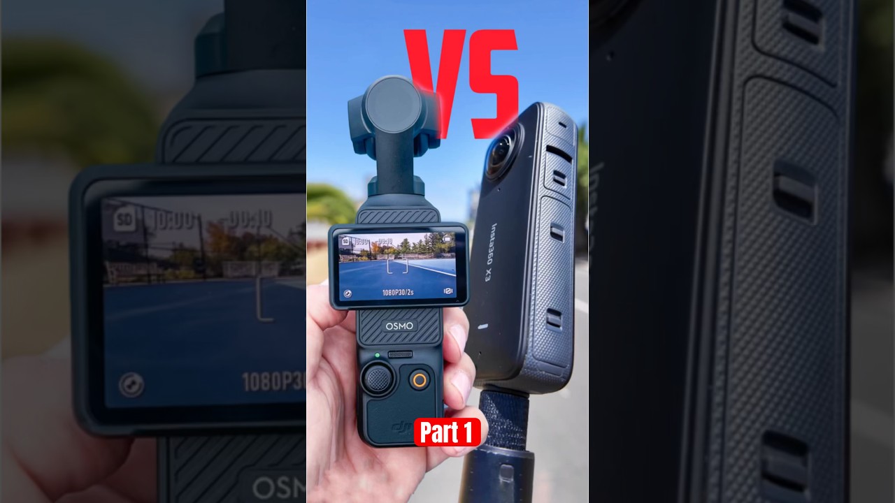 DJI Osmo Pocket 3 против INSTA 360 X3 (на что стоит потратить деньги💰) #insta360x3 #osmopocket3