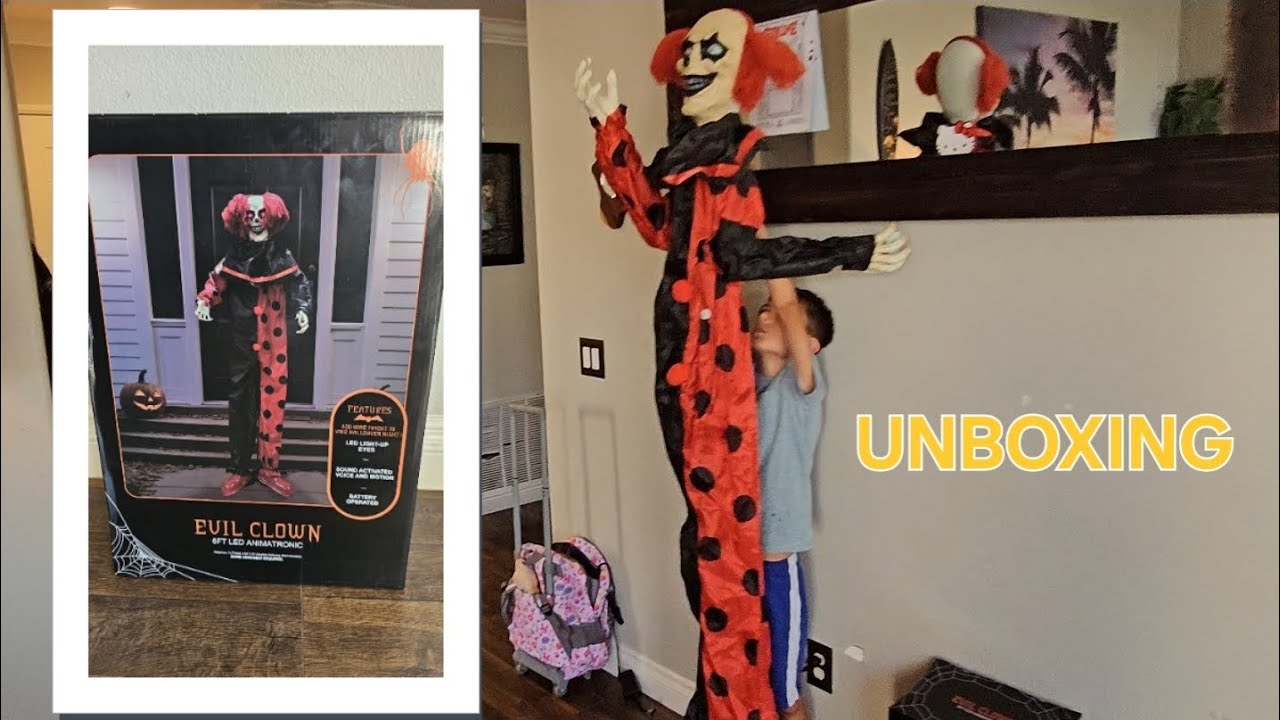 EVIL CLOWN from FIVE BELOW (HALLOWEEN 2025) - Unboxing