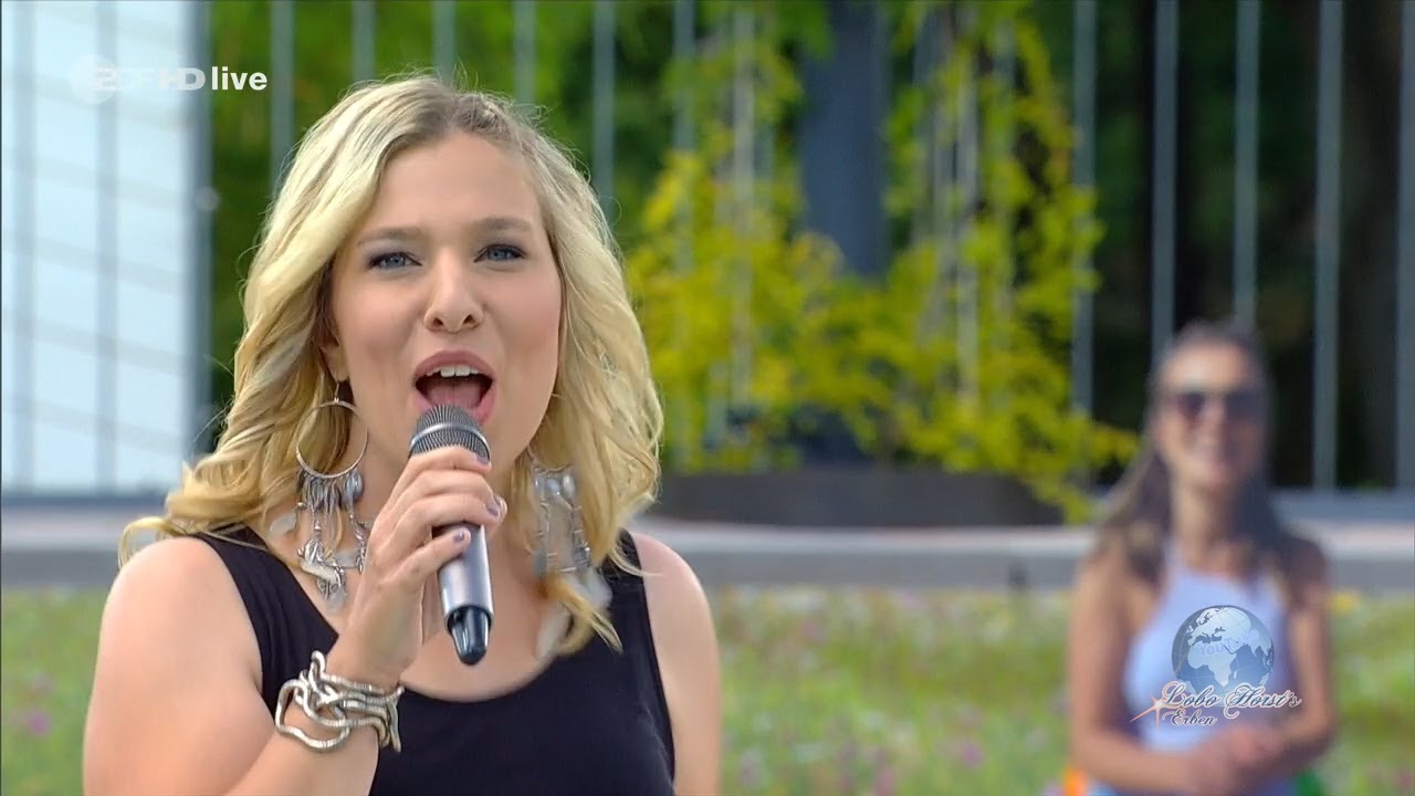 Laura Wilde - Wir leben das Leben (ZDF, Fernsehgarten 12.07.2020)