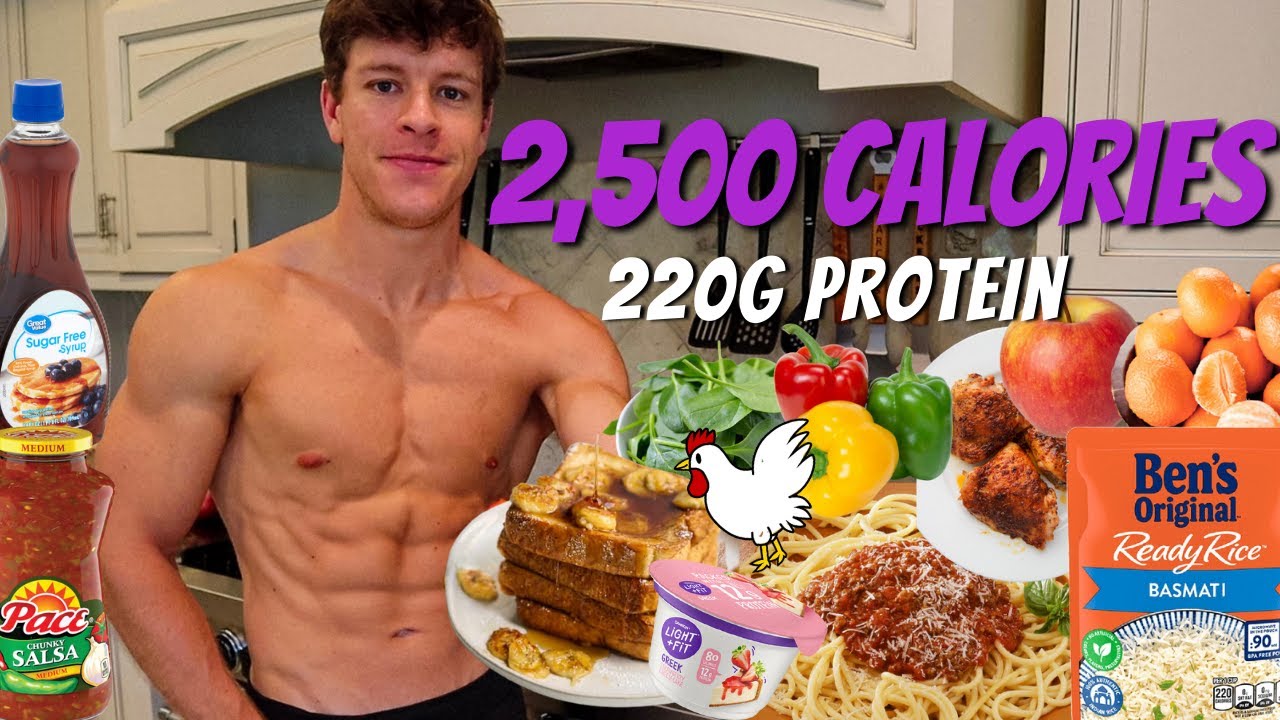 Full Day of Eating 2,500 Calories | TASTY Low Calorie High Protein Diet and Meals