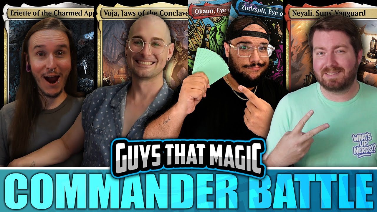 Our First In Person Gameplay!! | Neyali v. Zndrsplt//Okaun v. Eriette v. Voja | EDH Gameplay