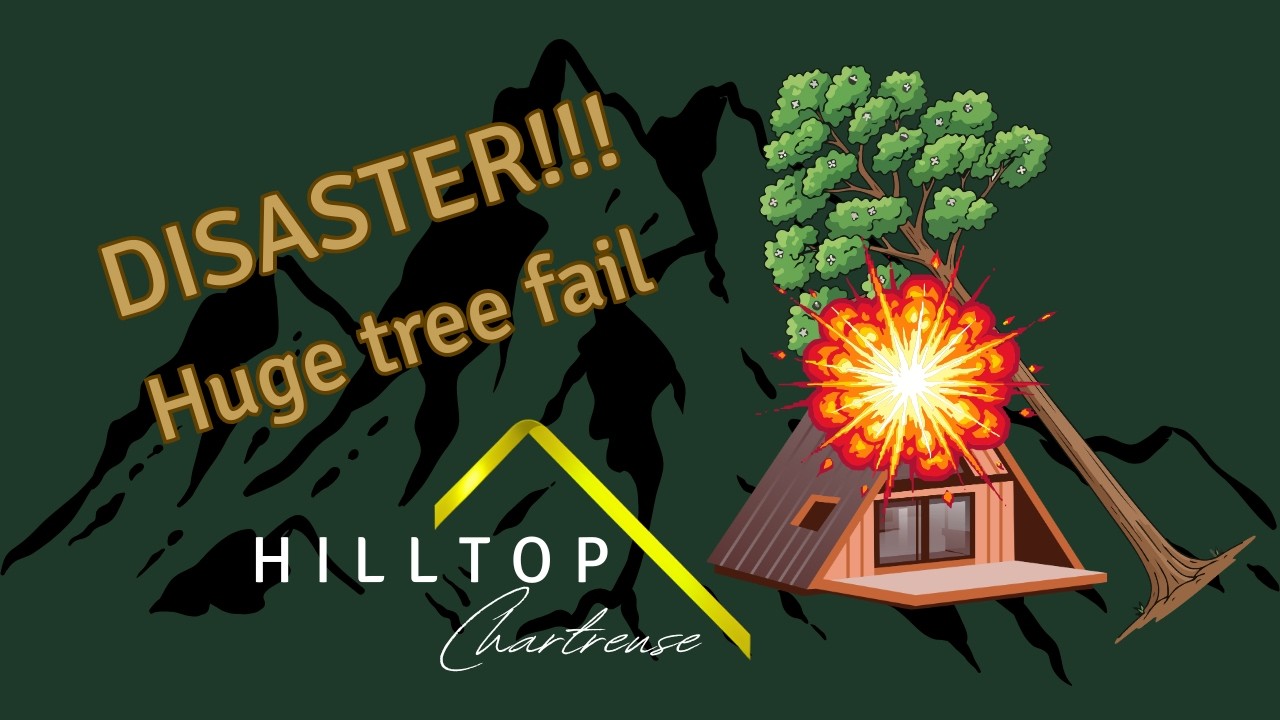 Ep 7: WE HIT THE BUILDING! A Massive Tree Felling Disaster at Hilltop