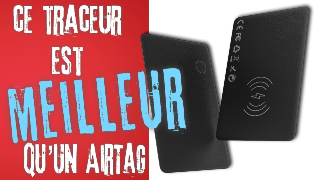 Ce traceur pour voiture sans abonnement et rechargeable sans fil est meilleur que l'AirTag d'Apple !