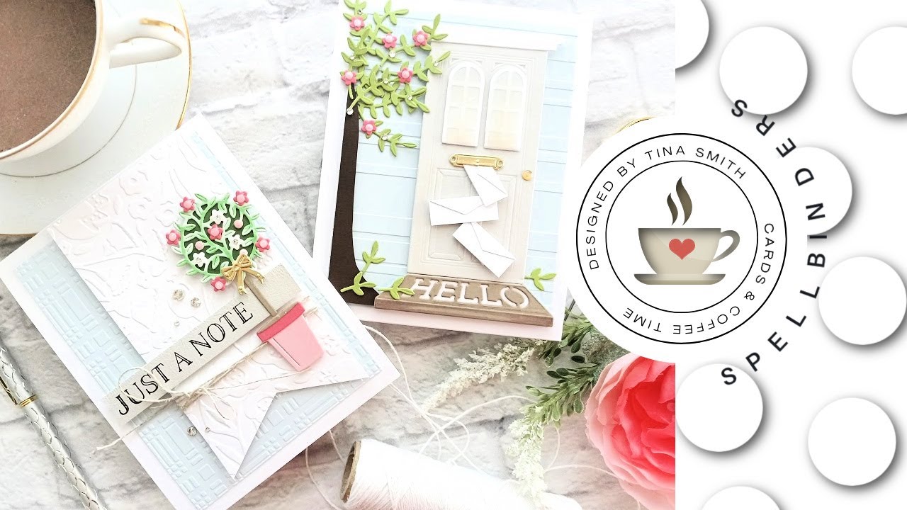 Spellbinders | Open House Collection | DIY Just Because Cards