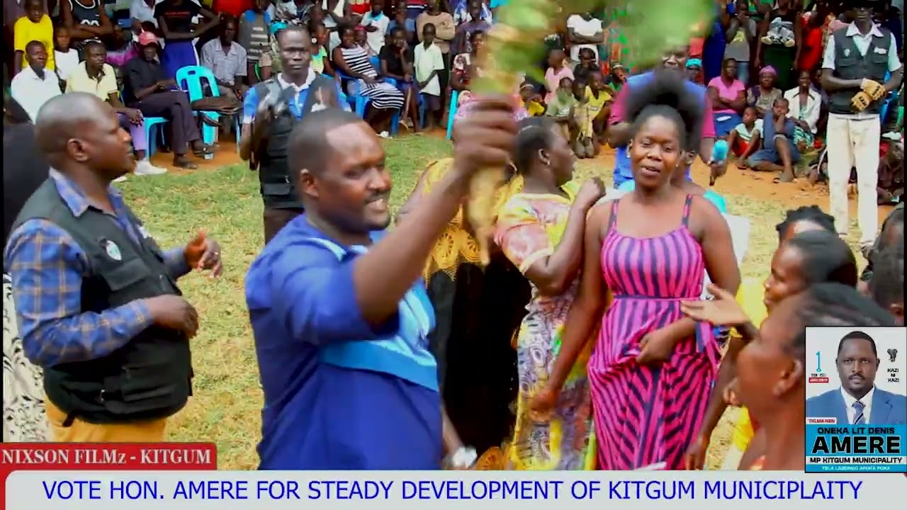 Hon. Amere campaign rally in Westland B, second Jenge @ Nixson Filmz-Kitgum
