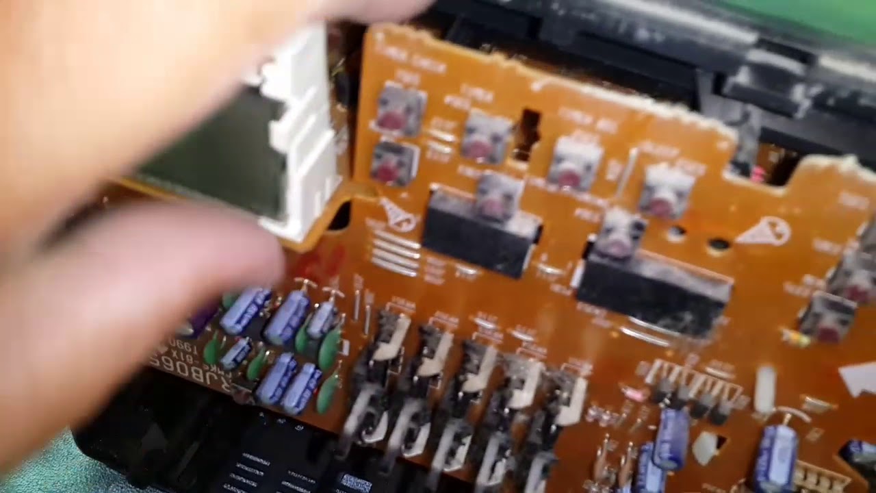 Приводим в порядок Panasonic RX-CT990 part3 - разборка центрального блока