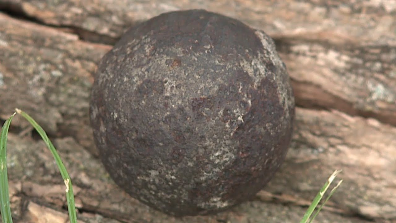 Civil War Era Cannon Ball Found Inside Tree in Missouri