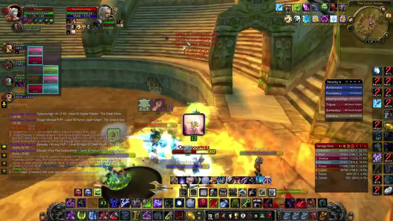 Guild HAZARD's daily Wicked HK farm in STV