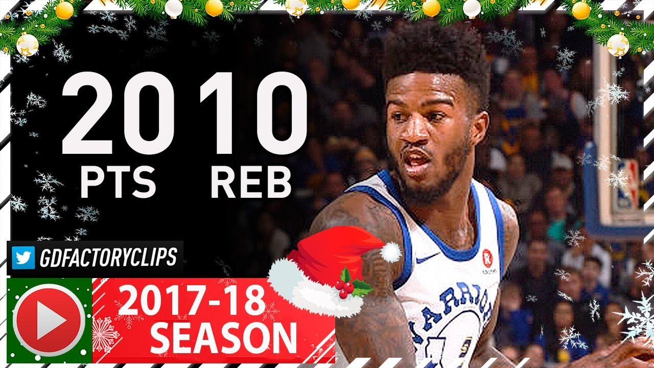 Jordan Bell Full Highlights vs Lakers (2017.12.22) - 20 Pts, 10 Reb