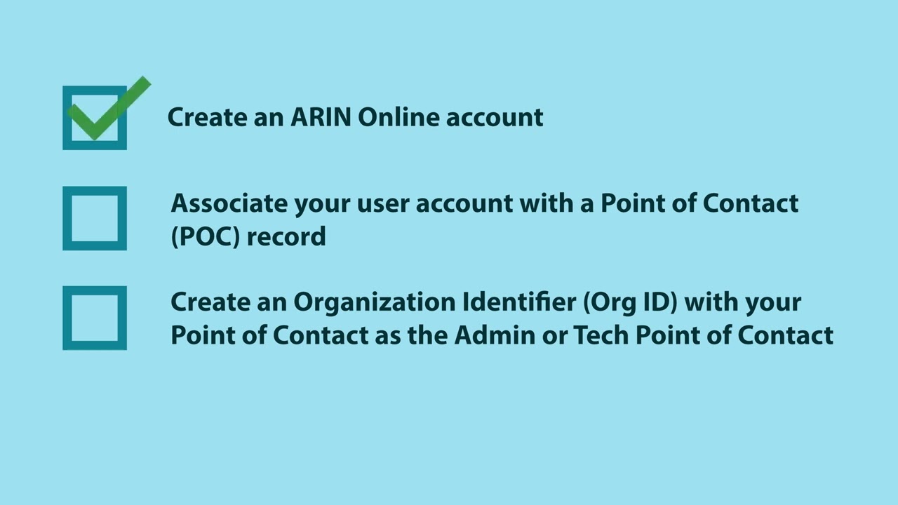 Using Your ARIN Online Account - Requesting an ASN