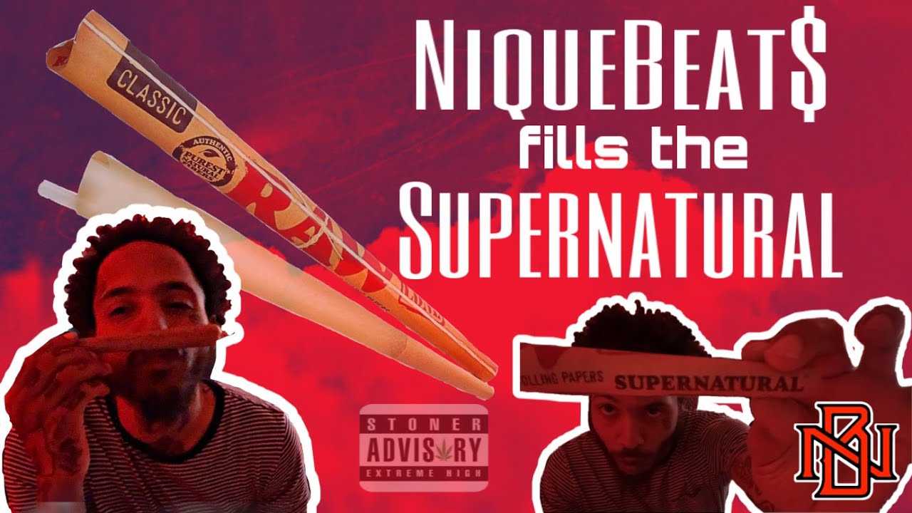 How To Stuff A Cone - NiqueBeat$ fills the RAW Supernatural Cone