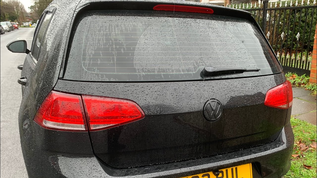 Volkswagon Golf Mk7- Water In Boot/Tailgate Problem Resolved
