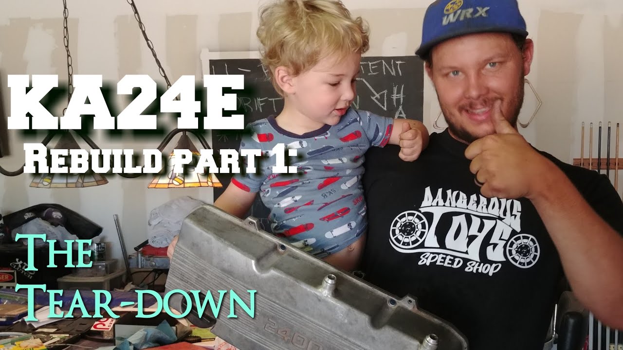 Hardbody KA24E Rebuild Part 1: The Tear-down!