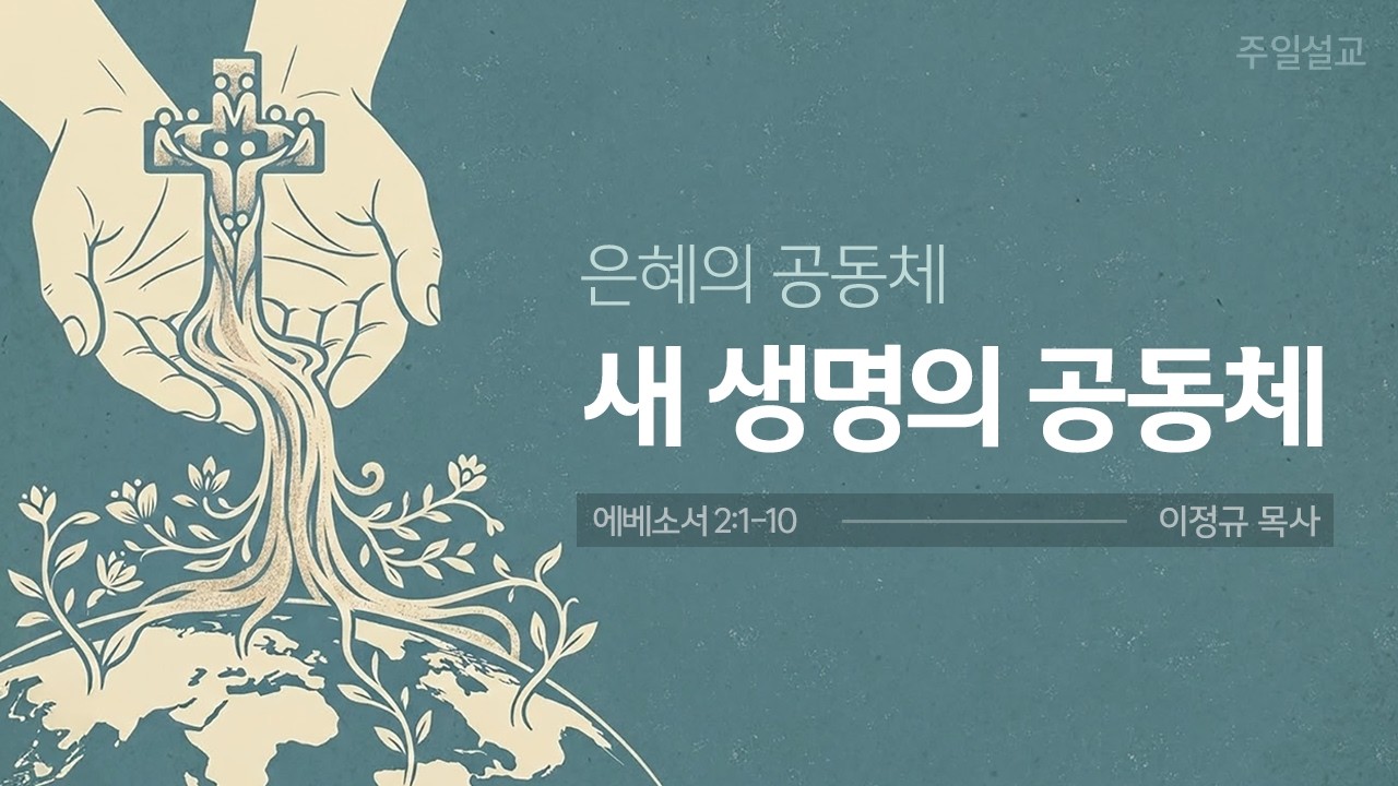 주일 오전ㅣ은혜의 공동체 #2ㅣ새 생명의 공동체ㅣ이정규 목사ㅣ시광교회 (2026.03.08.)