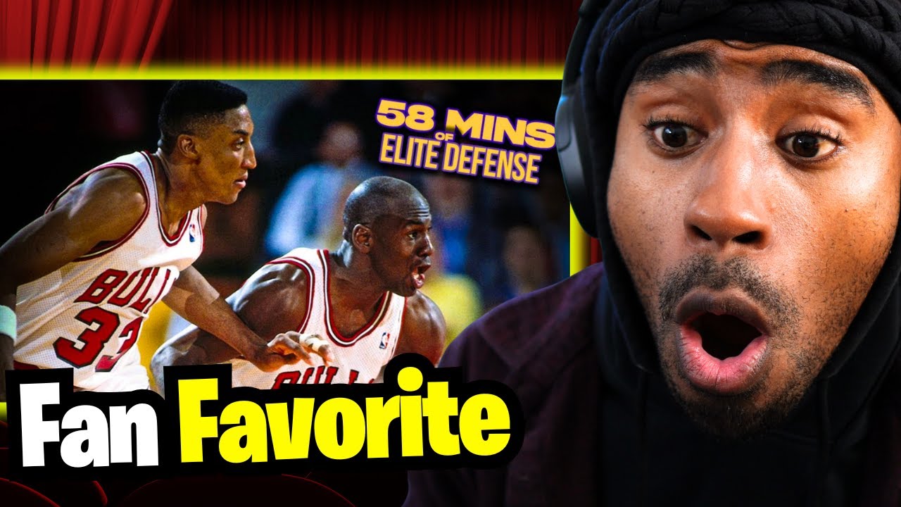 Full Sit-Down Reaction: 58 Minutes of Jordan & Pippen CLAMPING EVERYONE 🐐🐐