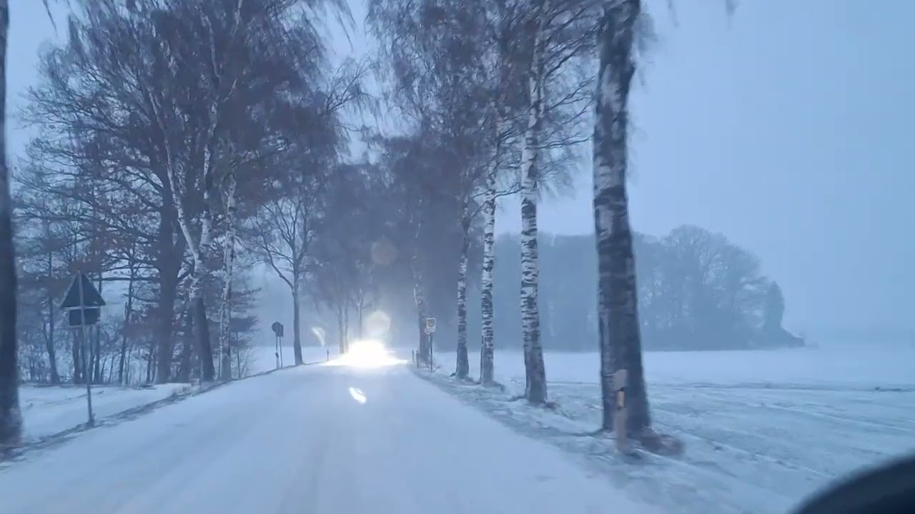 Schneesturm in Niedersachsen Bassum  09.01.2026 