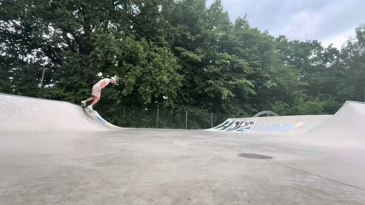 Mini Ramp Line in Coerde Skatepark M&uuml;nster!