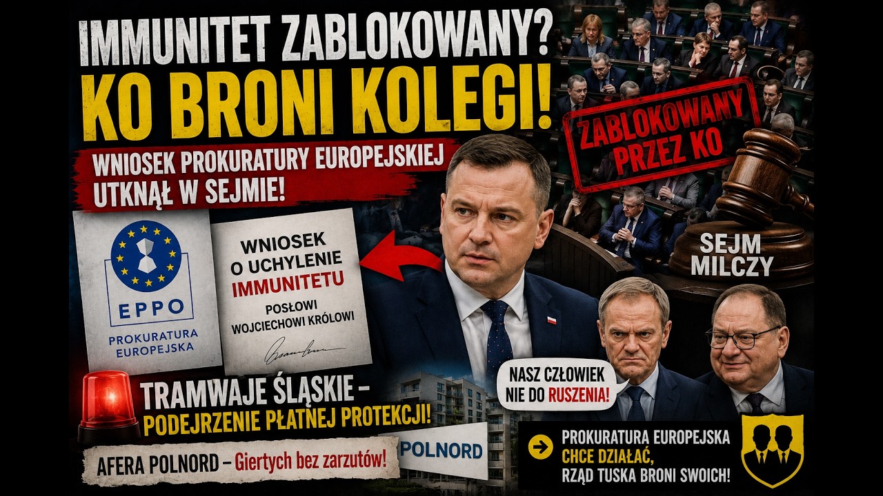 Hipokryzja władzy? Blokują Prokuraturę Europejską w sprawie własnego posła