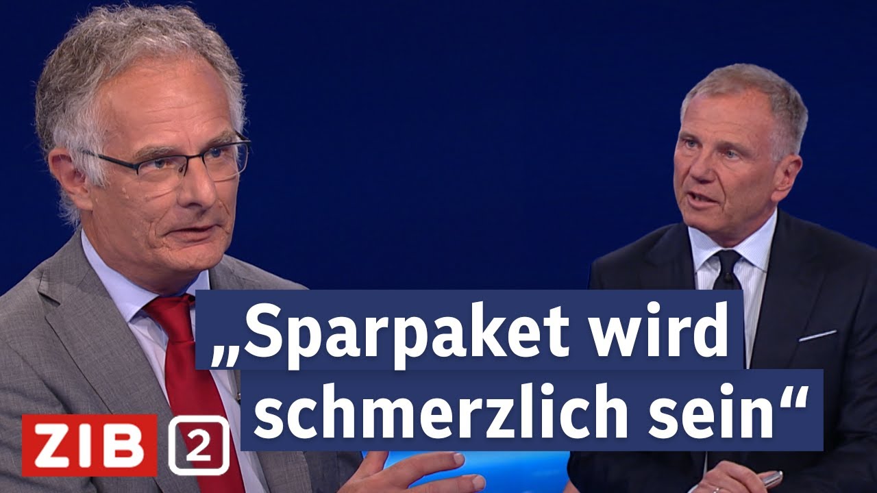 EU-Defizitverfahren droht: Finanzminister Marterbauer zu Österreichs Schuldenkrise | ZIB2 08.07.2025