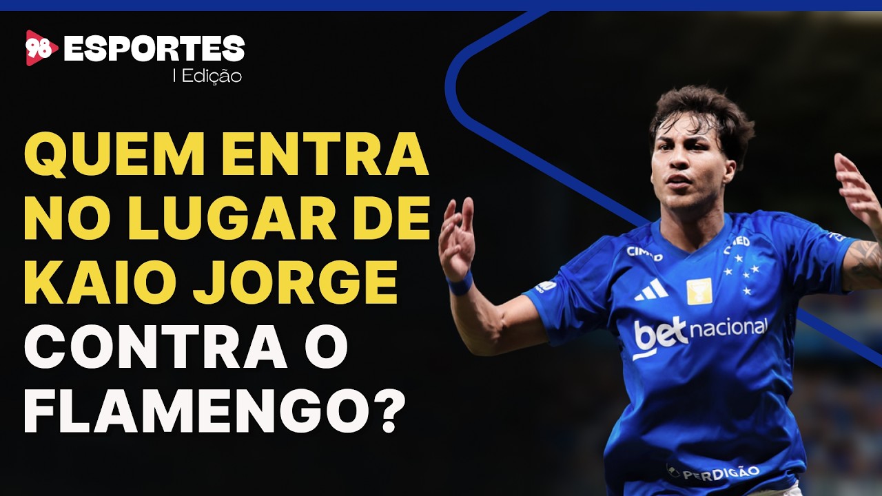 Cruzeiro x Flamengo: quem entra no lugar de Kaio Jorge?