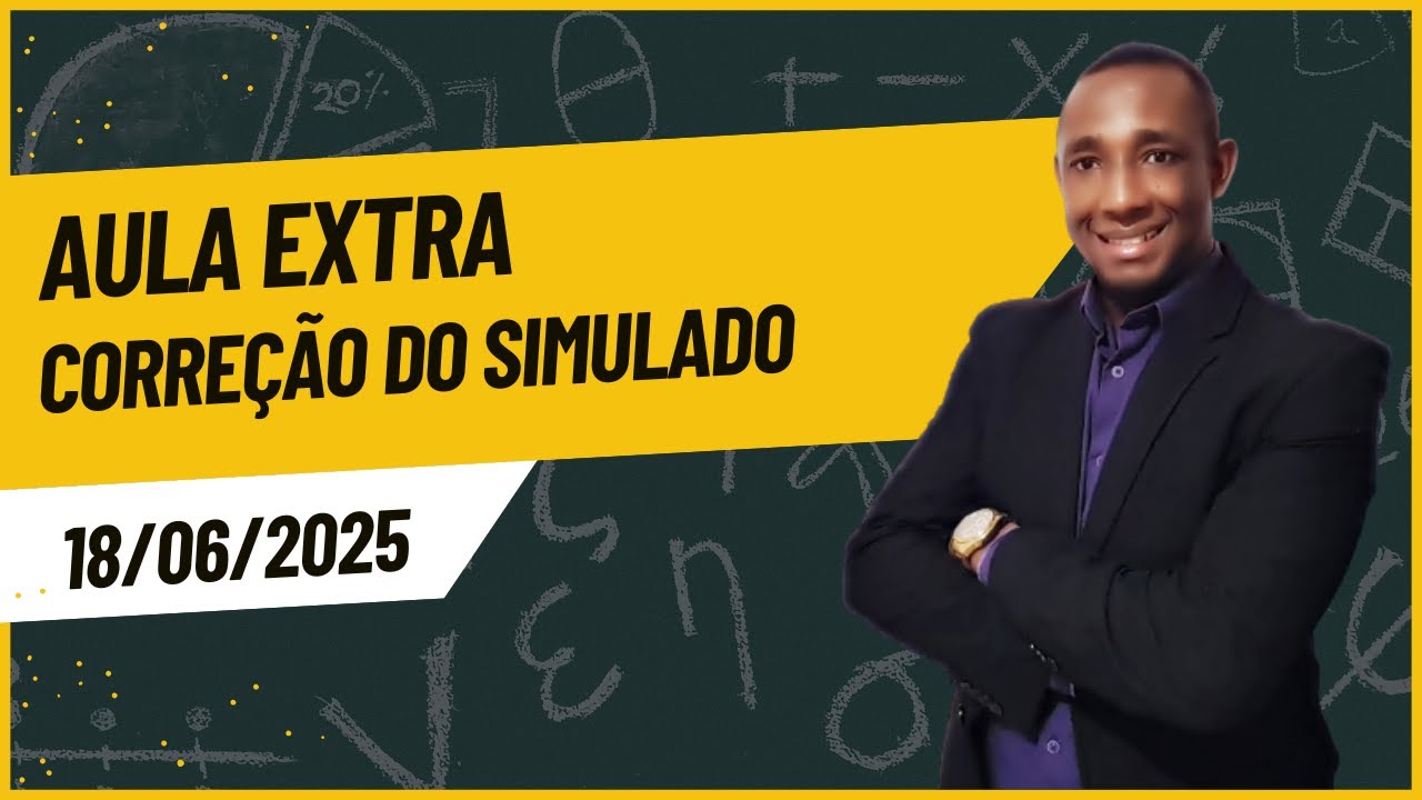 Correção do simulado - 18/06/2025