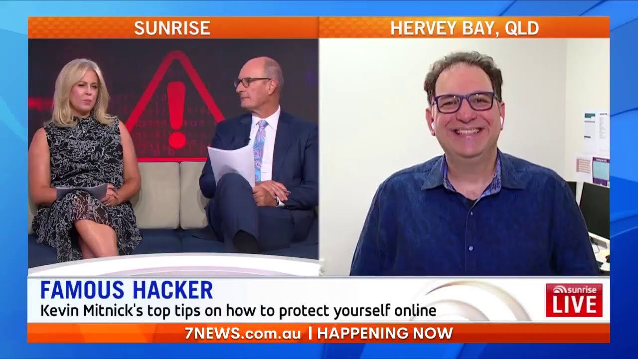 Cybersecurity awareness tips by World's Most Famous Hacker - Kevin Mitnick