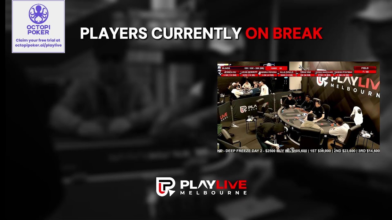 $2,500 DEEP FREEZE DAY 2 | LIVE AT PLAYLIVE MELBOURNE