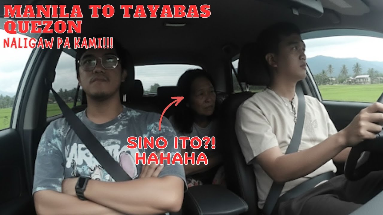 Manila to Tayabas Quezon