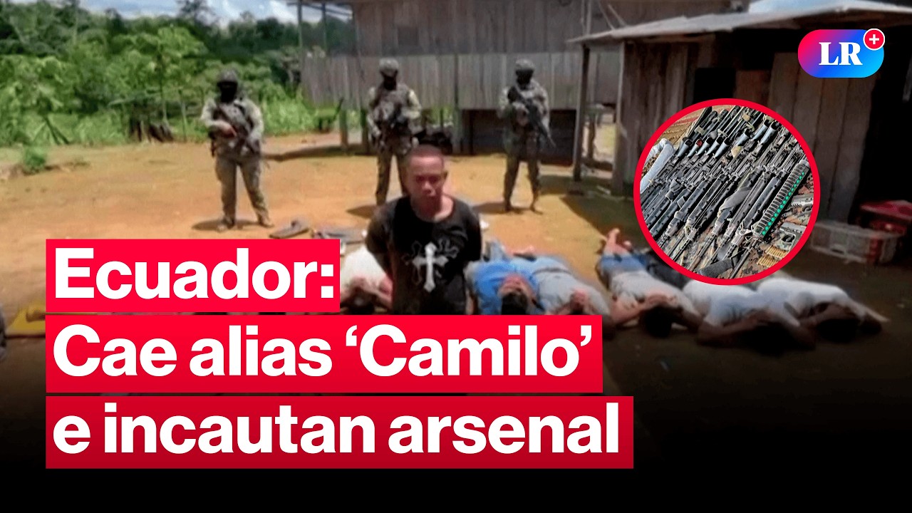 Capturaron a ‘Camilo’, presunto cabecilla de las disidencias FARC | #LR