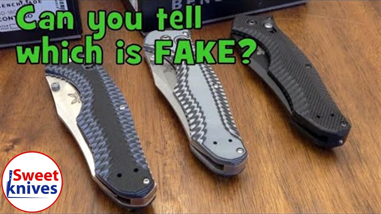 [95] Buyers Beware of Fake Benchmade Knives on eBay and other sites - Contego 810 M4 M390