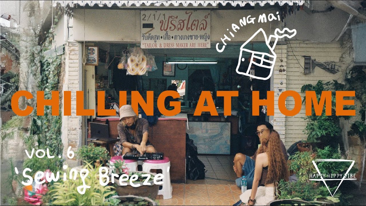 GaGi | Chilling at Home vol. 6 'Sewing Breeze' | Funky Jazzy Chill mix in Chiangmai, Thailand